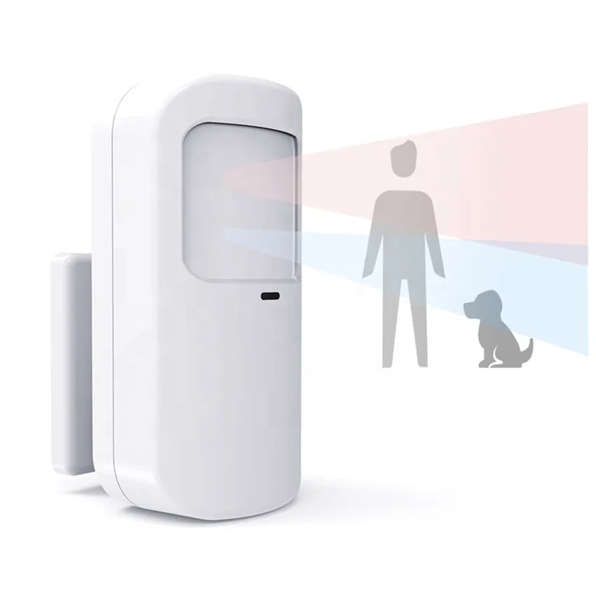 Factory Hot Sale 433mhz Wireless Ani-pet Infrared Detector Tuya Smart Home Security PIR Motion Detector & Sensor
