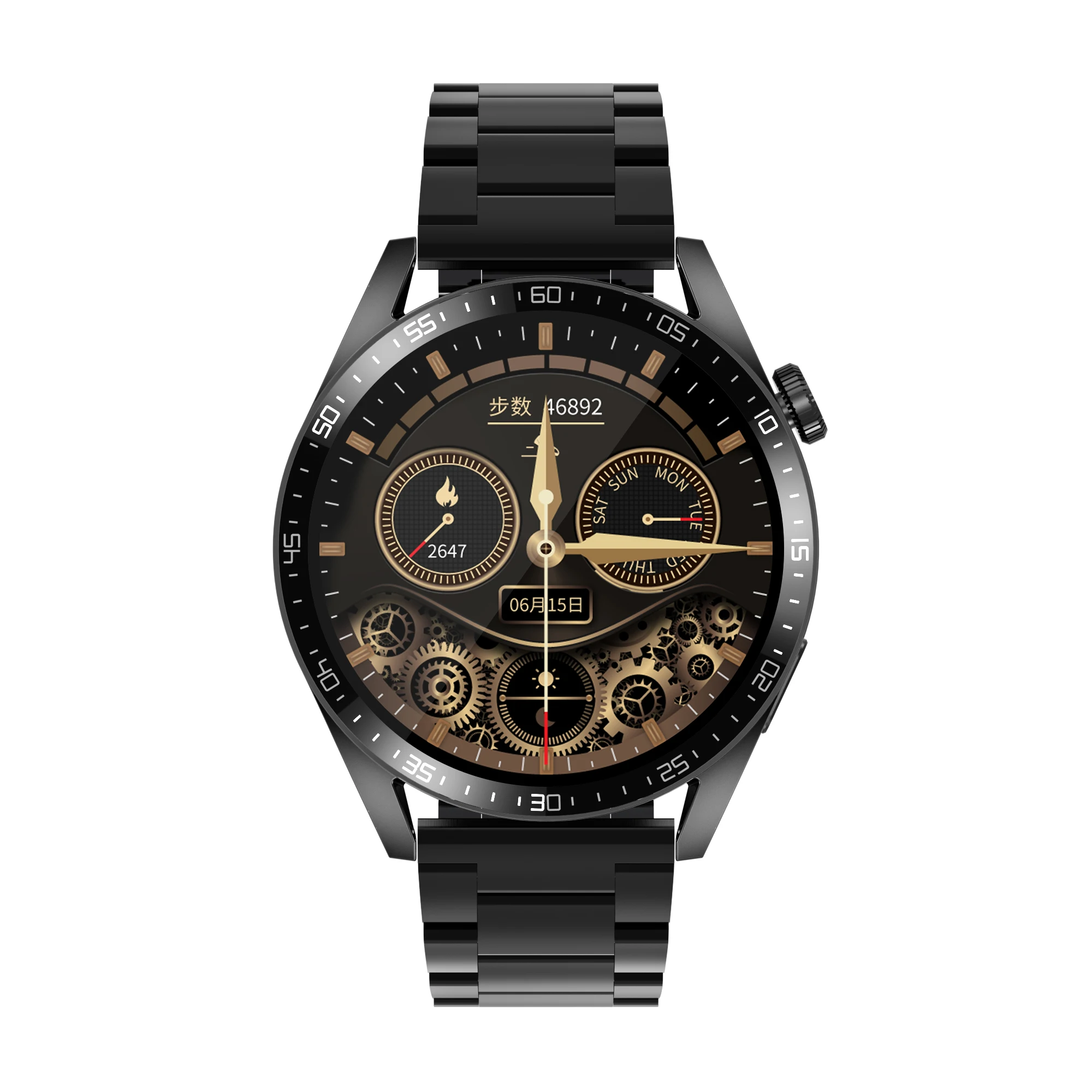 Fw 03 Big Screen Waterproof 2022 New Arrival Outdoor Sports Bracelet Wrist Smart Watch Rohs Fitness Track Man Use  Ip67 For Men