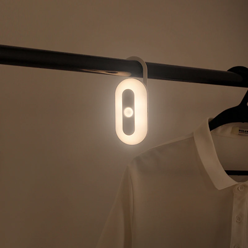 2020 small usb charging smart creative led  induction night wall  lamp light goods