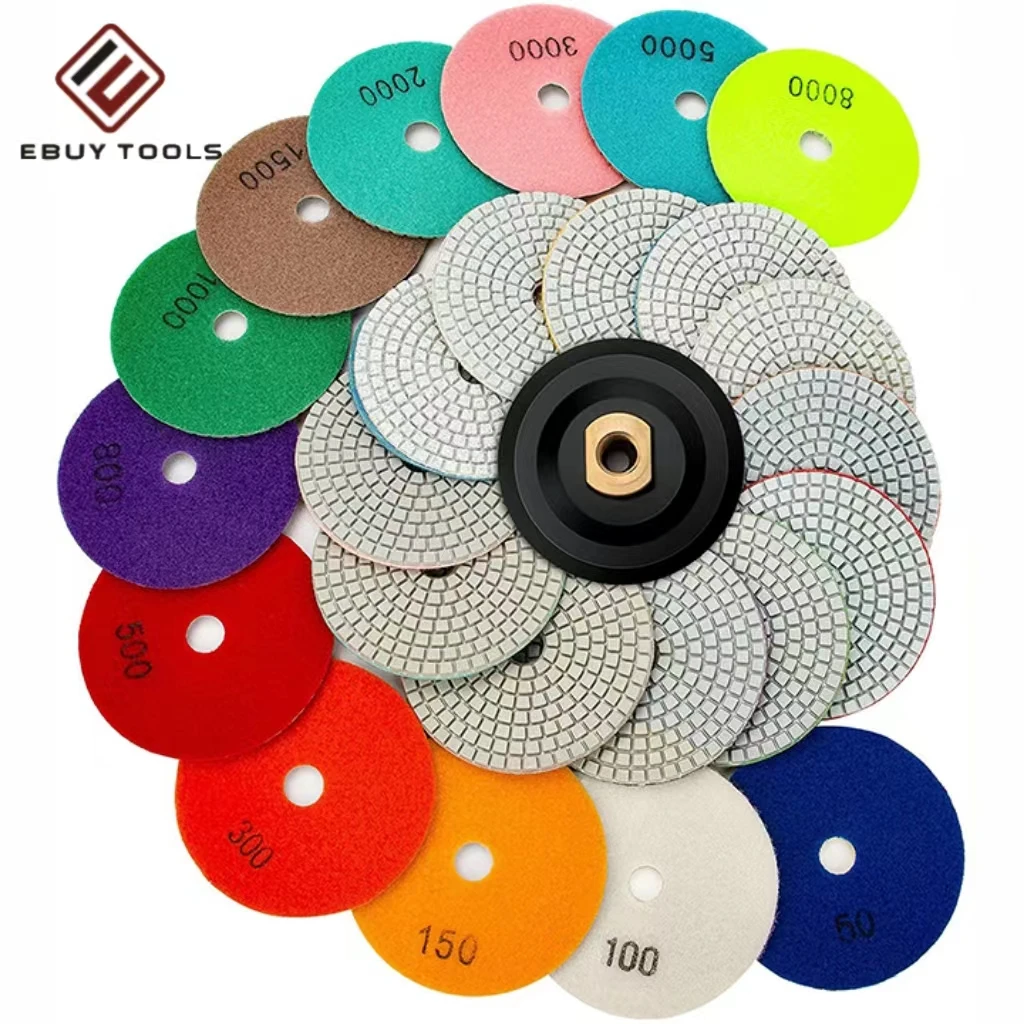 High Quality Dry Wet Grinding Diamond Polishing Pads For Glass,Marble,Granite Floor Polishing