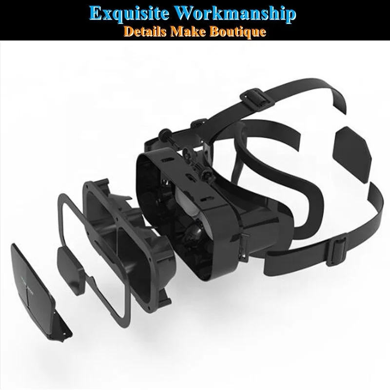 2022 new VR glasses thousand magic VR glassesSHINECON G10 mobile phone 3D virtual reality helmet panorama