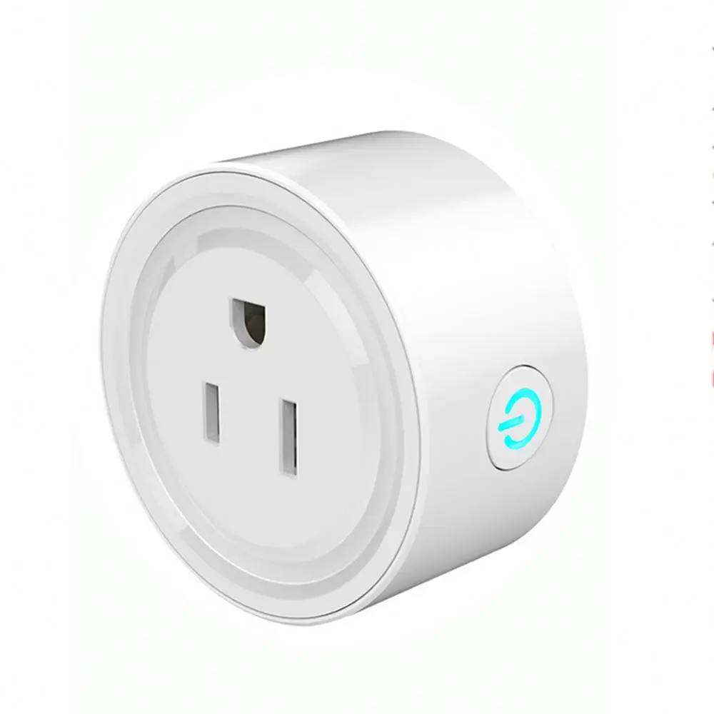 tuya US  standard  Mini smart socket 10A 100-240V AC wifi plug wireless remote control turn on/off power switch