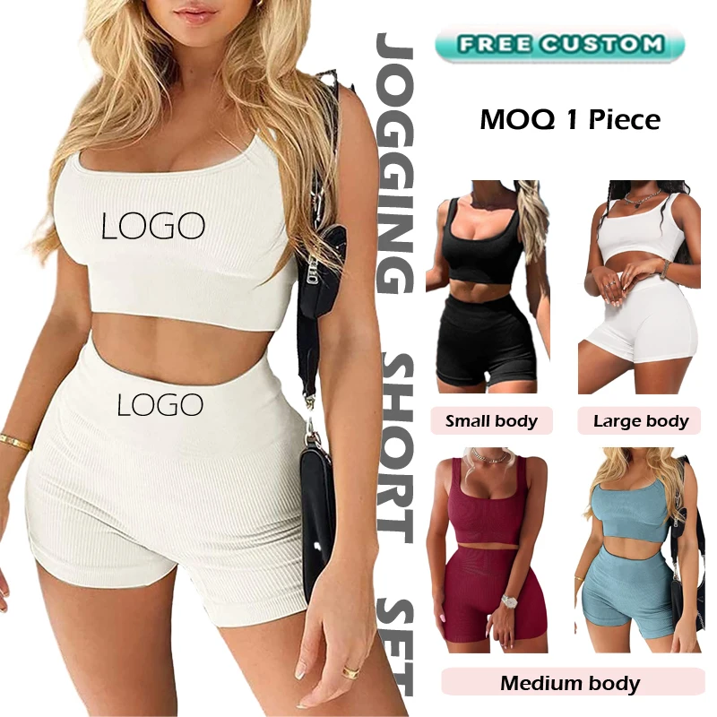 Wholesale One Stop Shop Service Summer 2 Piece Women Short Set Clothing