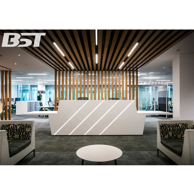 Fashion Beauty Salon cashier counter table company beauty salon Front reception desk