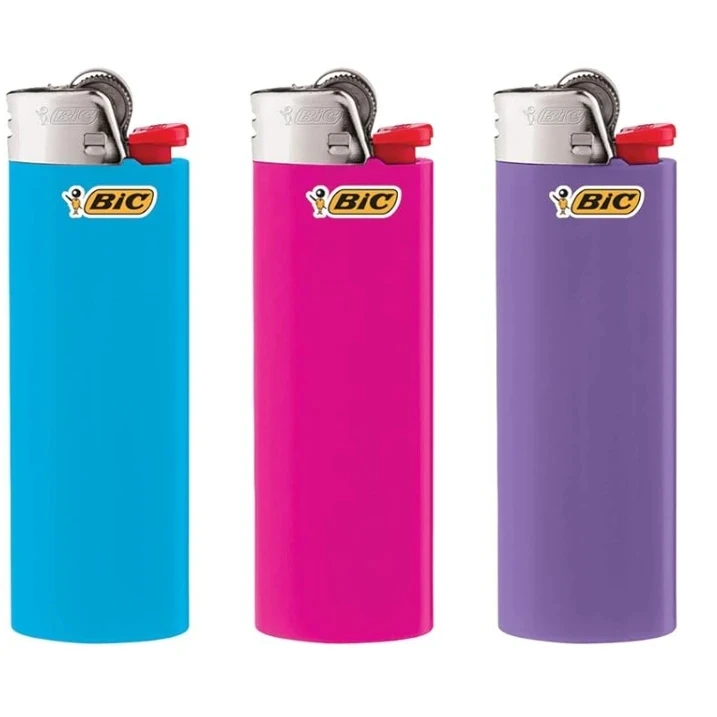 BIC классические зажигалки 50 лоток одноразовые