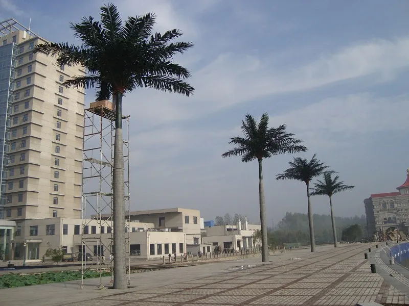 Guangdong Manufacturer Wholesale Cheap Price Tropical 2m 3m 4m 5m 6m 7m 8m 9m 10m 20m Fake Coconut Tree Artificial Palm Trees