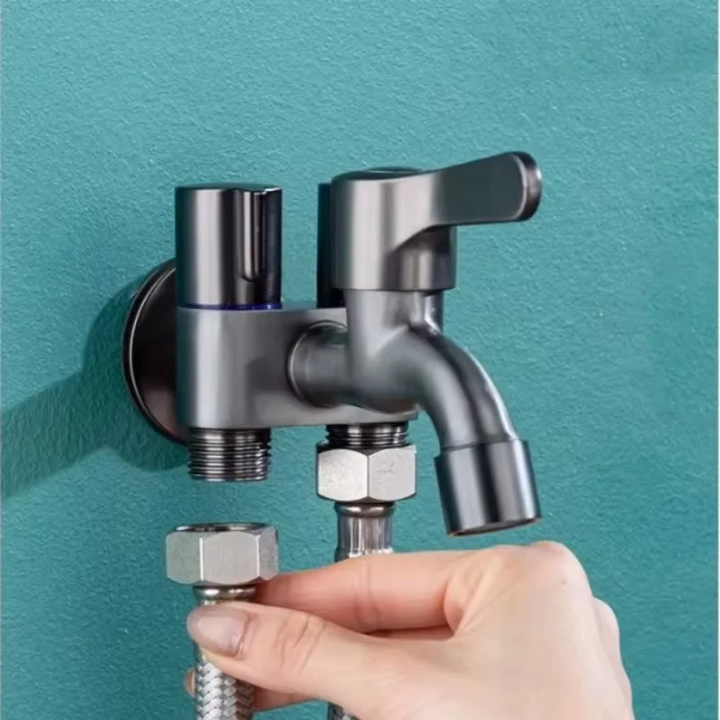 Langgi Bathroom Fresh Wall Mounted Faucet Spray Set, Modern Bathroom Faucet, High Quality Bathroom Wall Mounted Faucet