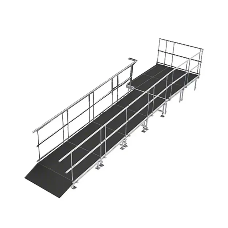 Best Price Mobile Aluminum Alloy Wheelchair Ramps Barrier-Free Portable Sports & Entertainment Car & Motorcycle Ramps on Sale
