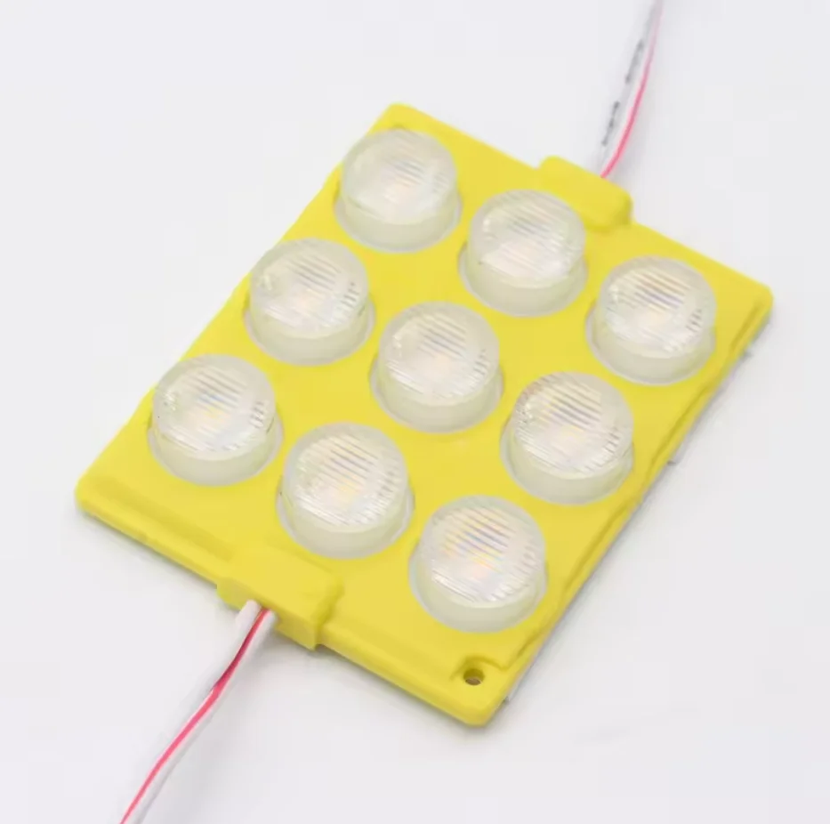 Powermaster Module High lumen 9 leds high power injection module aluminum board light box led