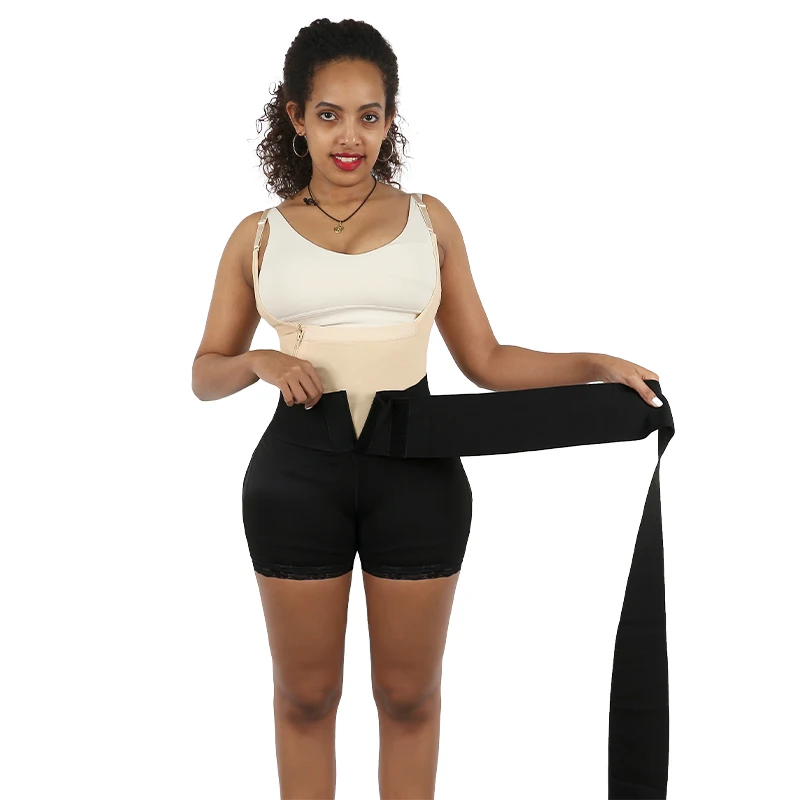 Body Shaper Pant Woman Big Size Ladies Underwear Panties Slimming Belt Lace Tummy Wrap Waist Trainer Shaper Short