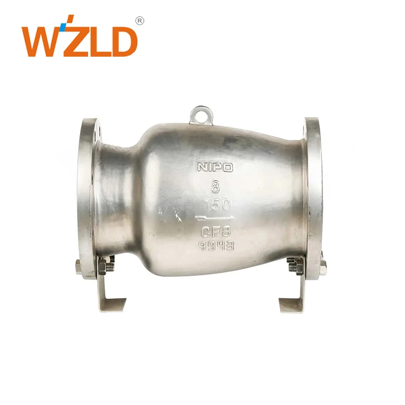 
WZLD China Stainless steel Customized No Slam Axial Flow Check Valve Wafer type Manufacturer 