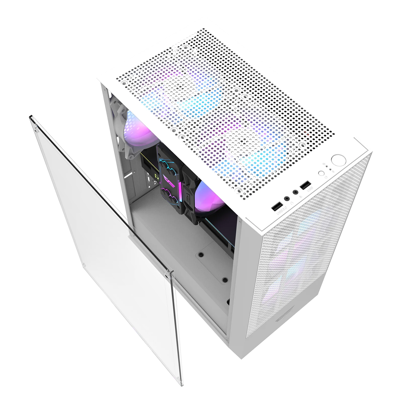 Darkflash A290 Computer Hardware and Accessories ATX PC Gaming Computer Case Business gaming computer case