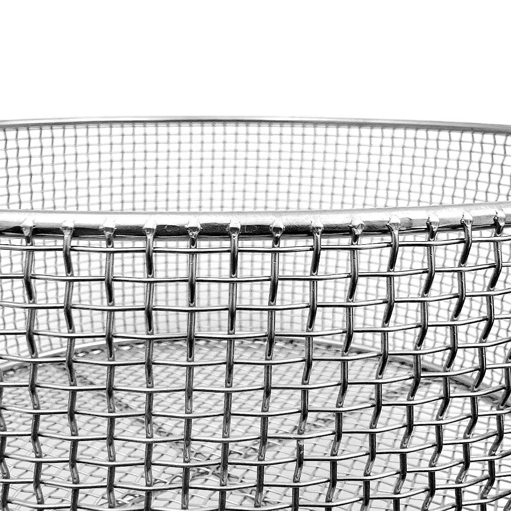 Stainless steel storage woven net basket Rustic-Style Tote Basket for Home Decor Customized wire mesh basket