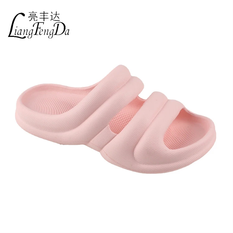 Wholesale Cheap Non-slip Thick Sole EVA Slippers For Women Soft House Slides Ladies Sandals