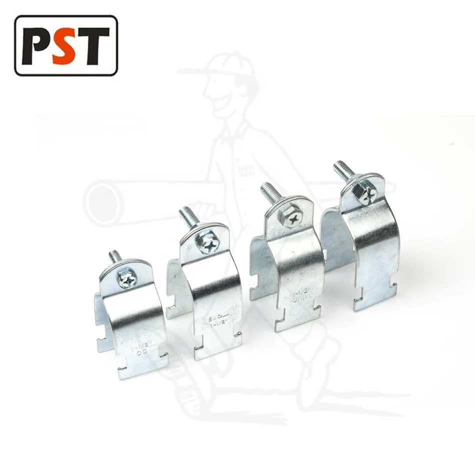 Universal Strut Clamps pre-assembled for EMT/IMC/RGD/O.D. tubos
