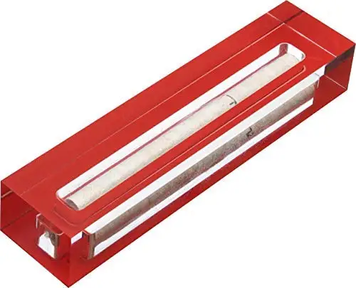 Custom colored diy acrylic mezuzah storage case large modern mezuzah box for sale