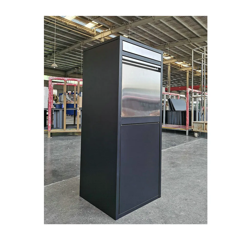 Fas-158  parcel box Apartment Postbox/ Metal Office Locking box For Letters newspaper Outdoor MailBox For Sale
