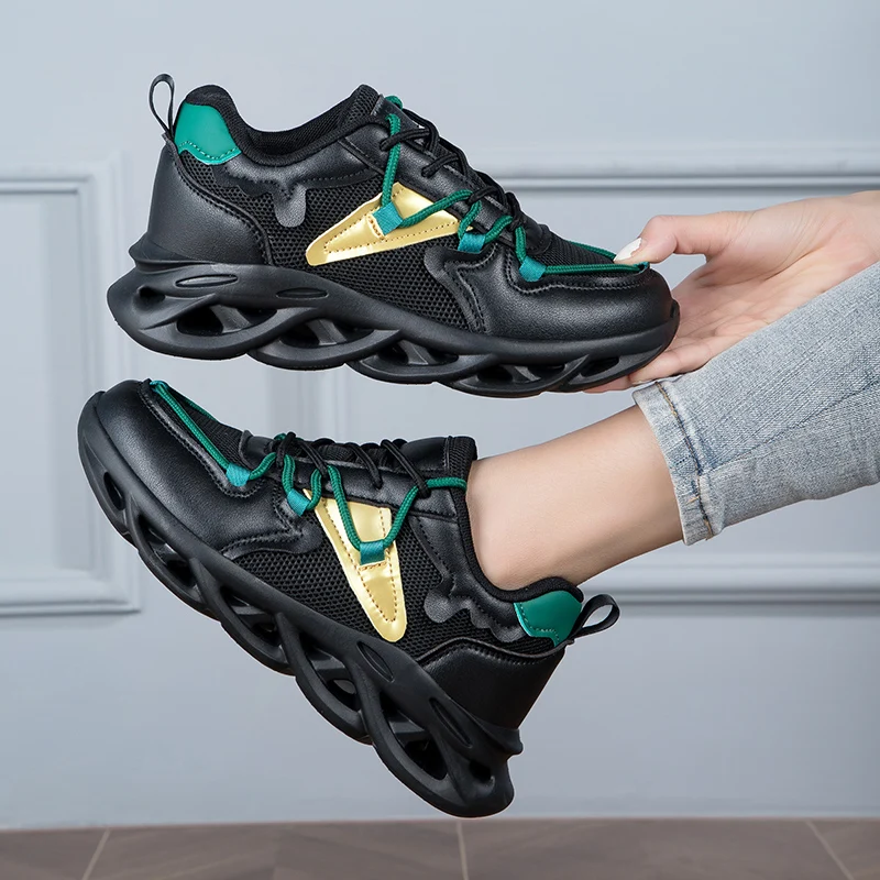 Black Tennis Wholesale Custom Cheap Lightweight Women Shoes Zapatos Deportivos And Mens Trainers Shoes For Women Sneaker