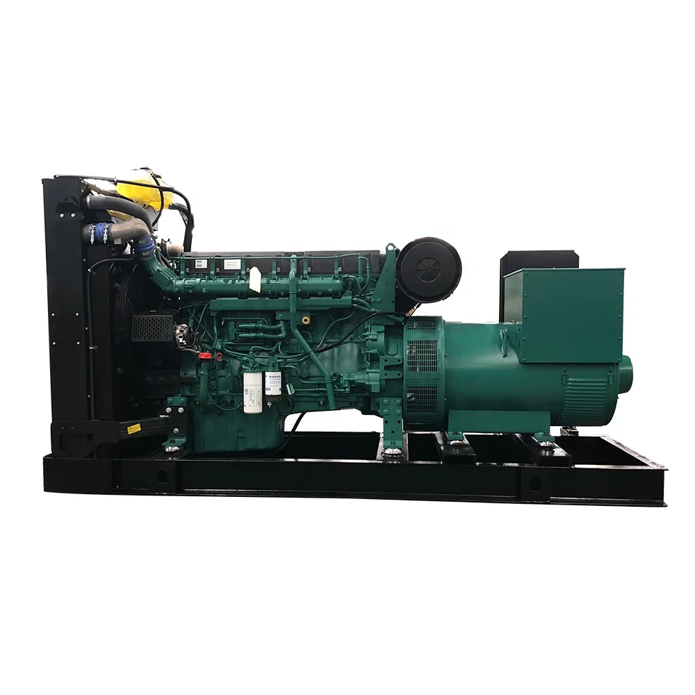 global warranty volvo penta engine with brushless alternator generator 250kw diesel power generator set