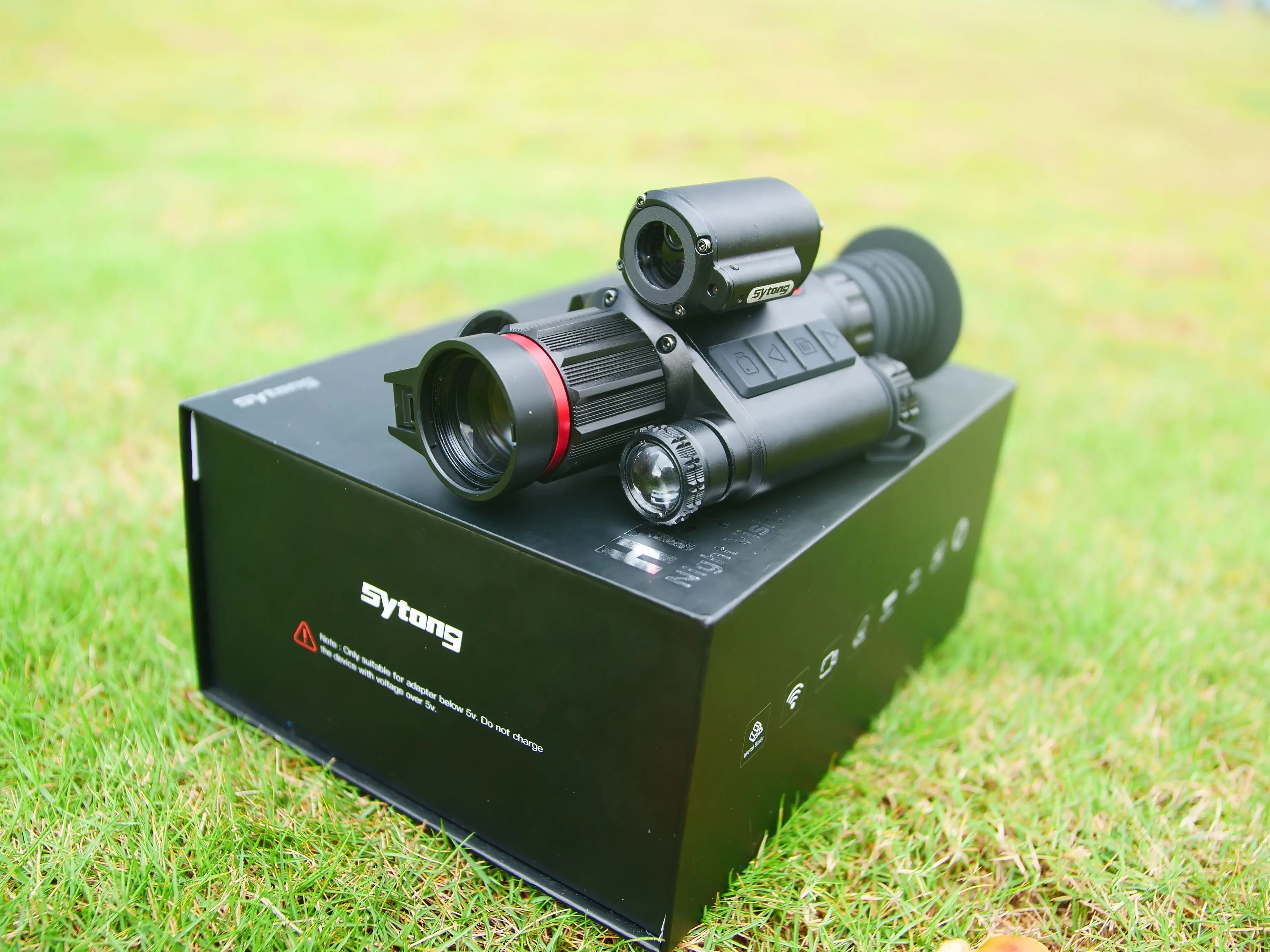 HT-70LRF прицел ночного видения SYTONG лазерный дальномер с разрешением 2K для наружного использования