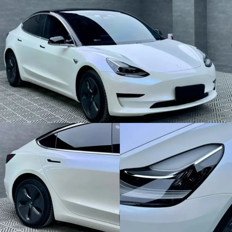 KDPPF USA Quality Installation-Friendly Color Changing TPU PPF Fade Proof Invisible Not Leave Glue Blue Car Wrap