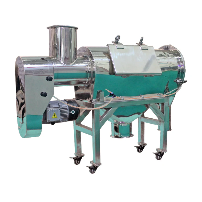 Центробежное сито Горизонтальное с воздушным потоком широко используемое для просеивания муки и удаления примесей