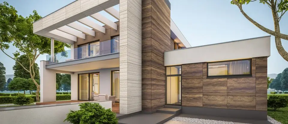 Aluminium PVDF Composite Decorative Plastic Wall Wooden Finish Acp Cladding Sandwich Panel Price