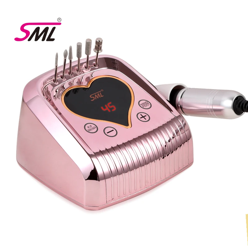 SML Top Fashion 68W 45000RP Mnail guns drills power tools with Speed Digital Display Touch Switch
