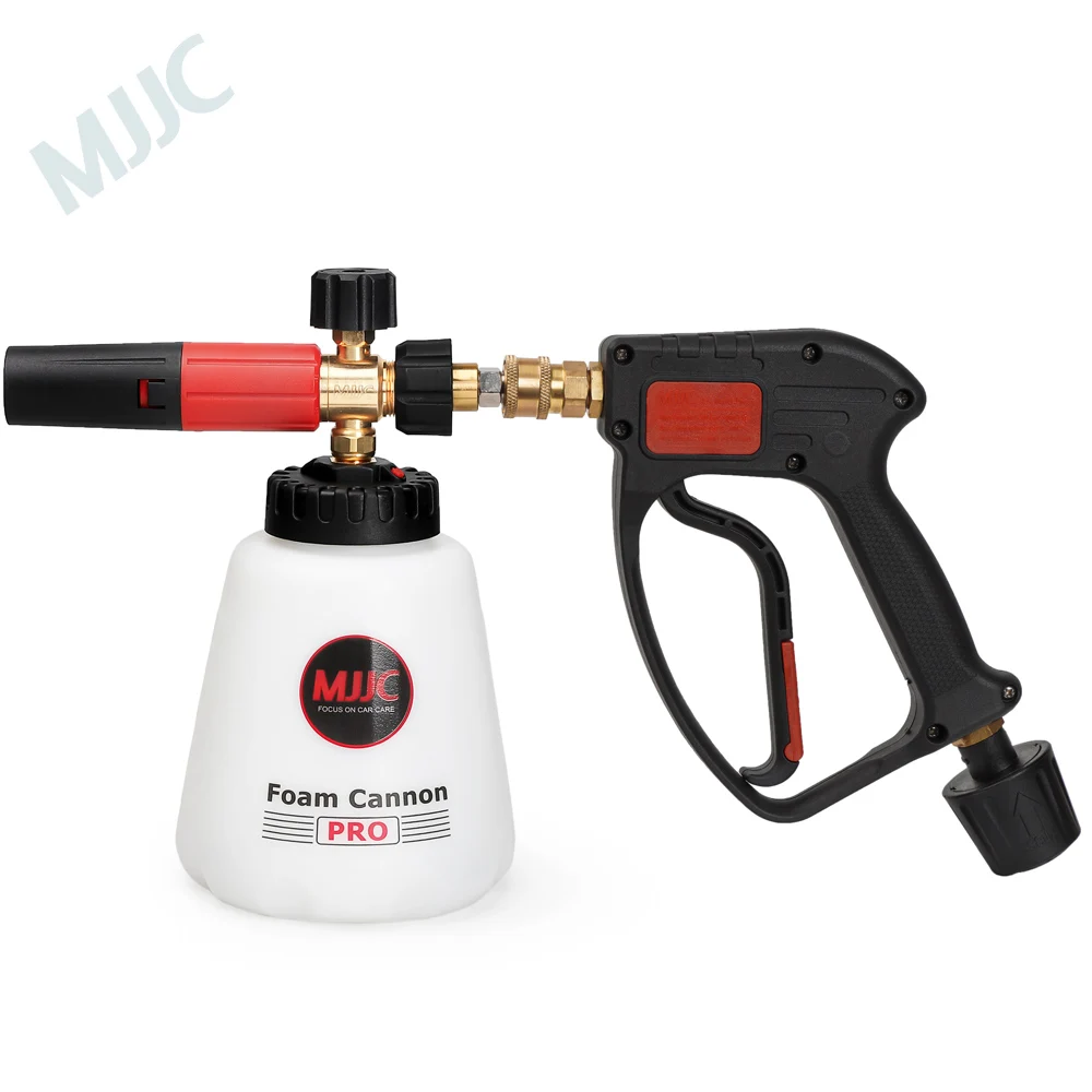MJJC Cleaning Trigger Gun with snow foam lance Cannon for high pressure car washing machine