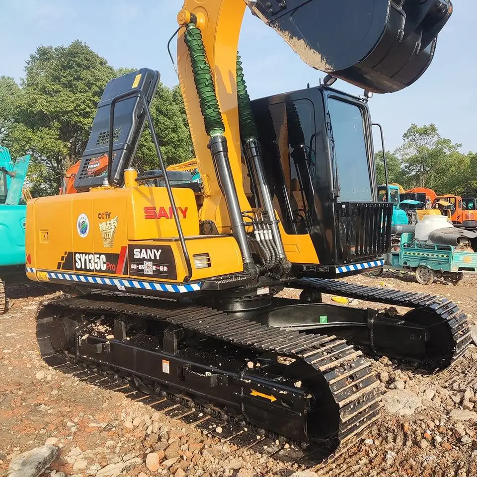 Экскаватор оригинальный Sany SY 135135 155 95 75 сделано в Китае хорошее использование по самой низкой цене с низким потреблением масла