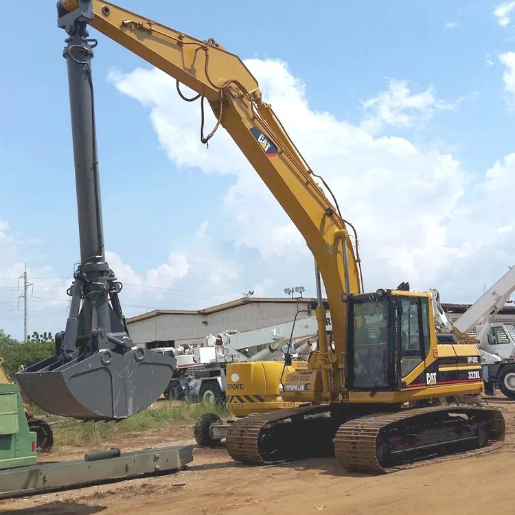 Clamshell grab for hydraulic excavator designed for use on truck mounted cranes hydraulic excavators and material handlers