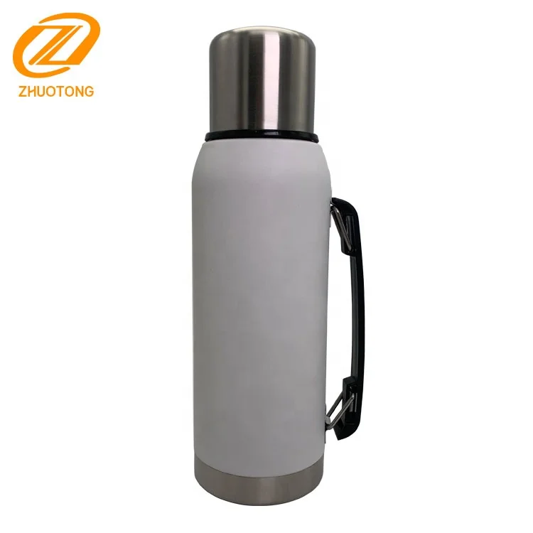 Порошок Белый Премиум BPA бесплатно двойными стенками из нержавеющей стали с вакуумной изоляцией кружка бутылка Стэнли стакан