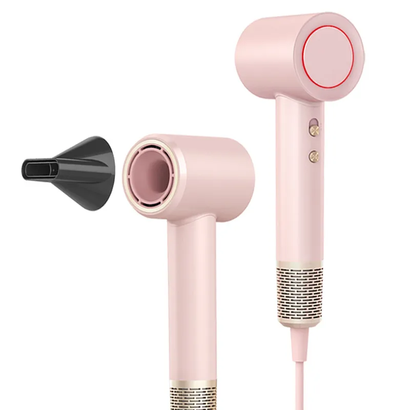 New Powerful Hair Dryer Negative Ion Hair Dryer 1600W Baby Hair Dryer 2 Electric Ionic Concentrator Professional Salon Home 390g