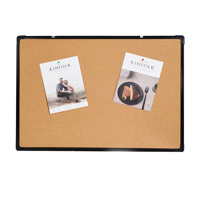 Hot sale wooden memo white blackboard special for school and office cork board