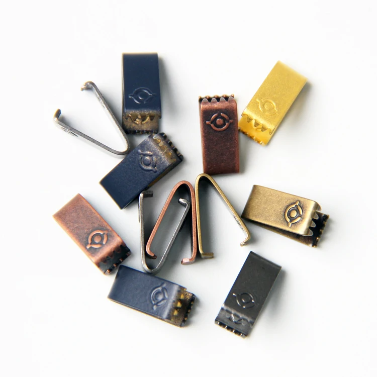 Завод NIUNIU, оптовая продажа, новый дизайн, латунный металлический зажим с никелированным медным шнуром, зажим для одежды