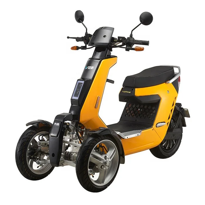 EEC одобренный Street Legal 3 колеса литиевая батарея электрический мотоцикл Скутер