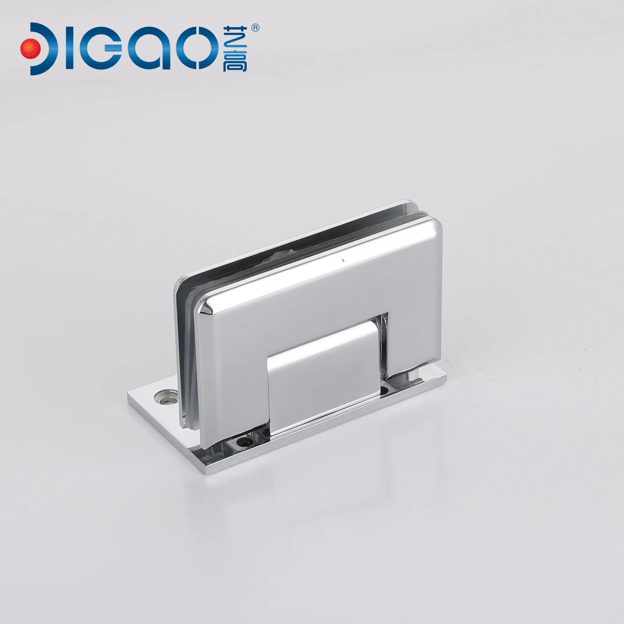 Frameless 8-12mm Wall To Glass Swing Door Clamp  hinge sliding door Shower Door Hinge Hardware