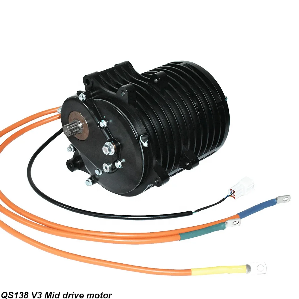 qs138 70hv3 qs motor bldc mid drive motor electric bike conversion 3000 w offroad dirtbike adult electric motorcycle motor