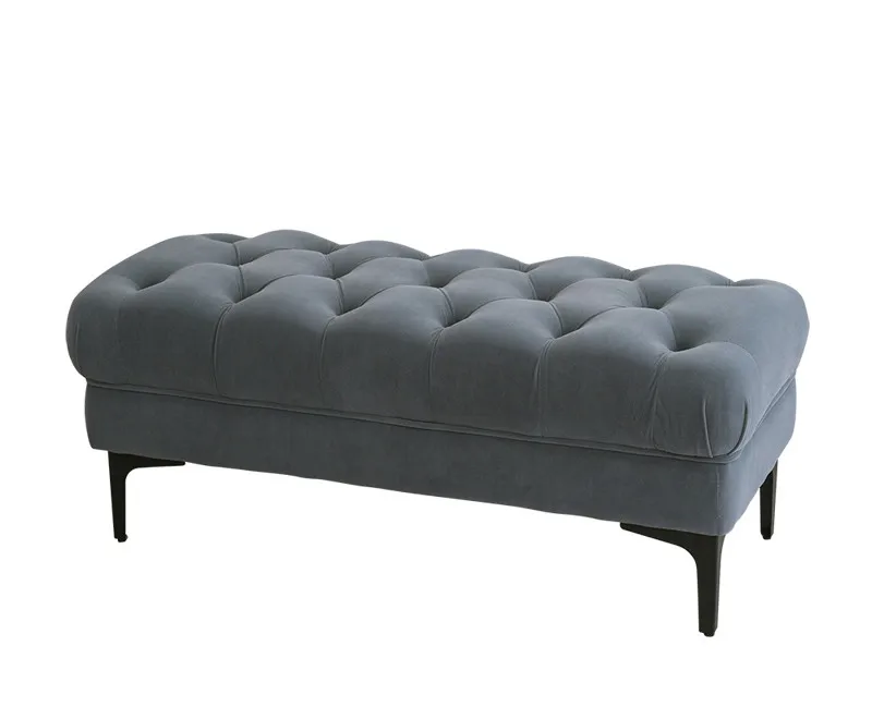 Длинное сиденье скамейки Chesterfield, оттоманская скамейка для спальни, сделано в Китае