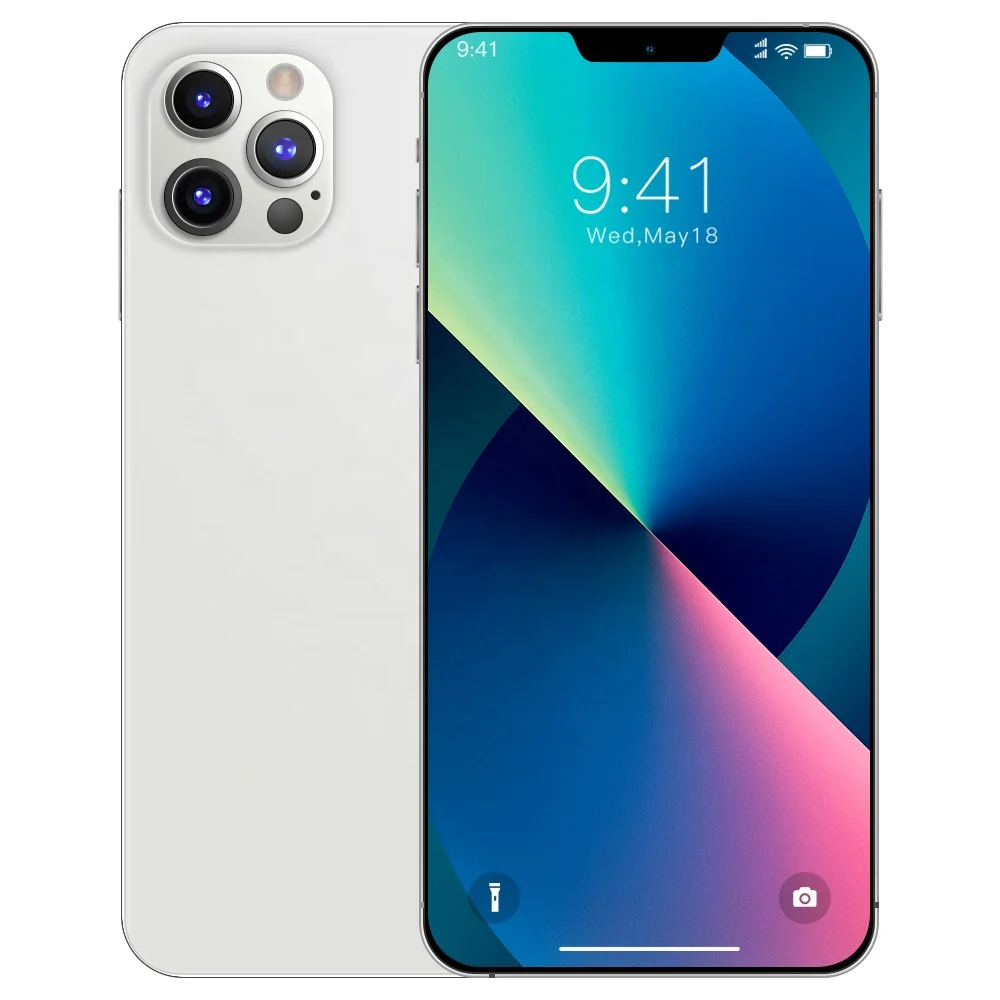 2021 новый оригинальный i13 Pro Max 8 ГБ + 256 Android 11 5G смартфон с HD большим экраном разблокированные OEM Мобильные