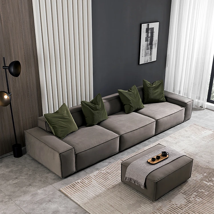  Диван для гостиной L-образный диван современный новый дизайн с подушкой Living room sofa L shape modern new design with