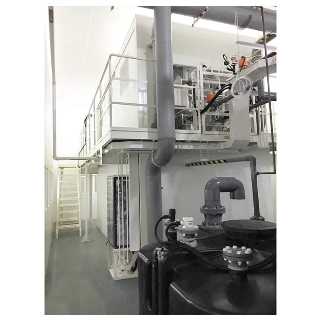 Equipment of etchant reuse for glass etching process