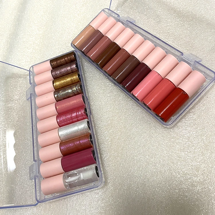 
Samples kit 20 colors shiny lip gloss kits 2 kit nude colors lip gloss ready to ship 