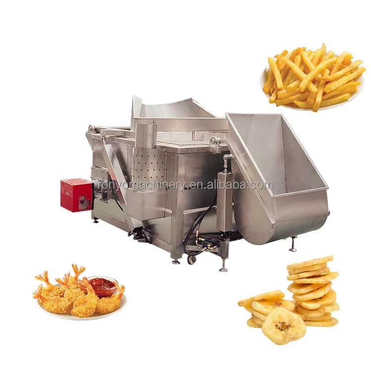 Factory Cheap Automatic Industrial Groundnut Cashew Nut Fryer Chickpea Peanut Frying Machine In Nigeria