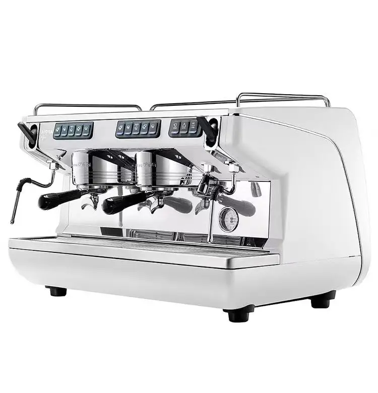 commercial two groups head Italy semi-automatic Coffee machine