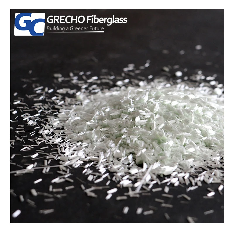 GRECHO Fiberglass Chopped Strands Glass Fiber Chopped For PA PP Renforcement