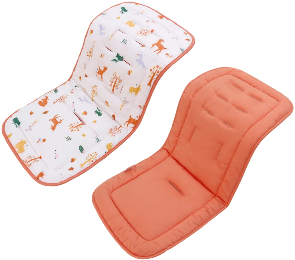 Custom Travel Baby Stroller Cushion Universal Baby Cotton Cushion Seat Cover Mat for Stroller Pram Liner Baby Car Seat Pad