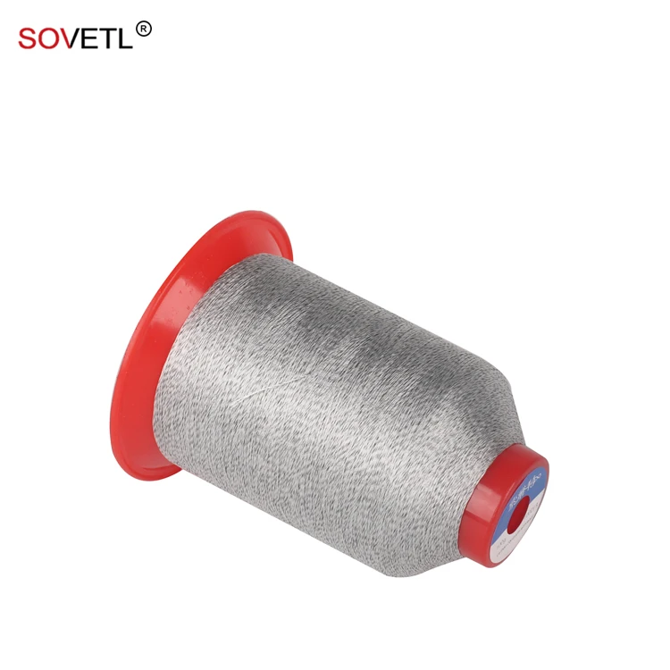 Carbon fiber twisted sewing 100D/3 Carbon Fiber Anti-static Thread Conductive Yarn