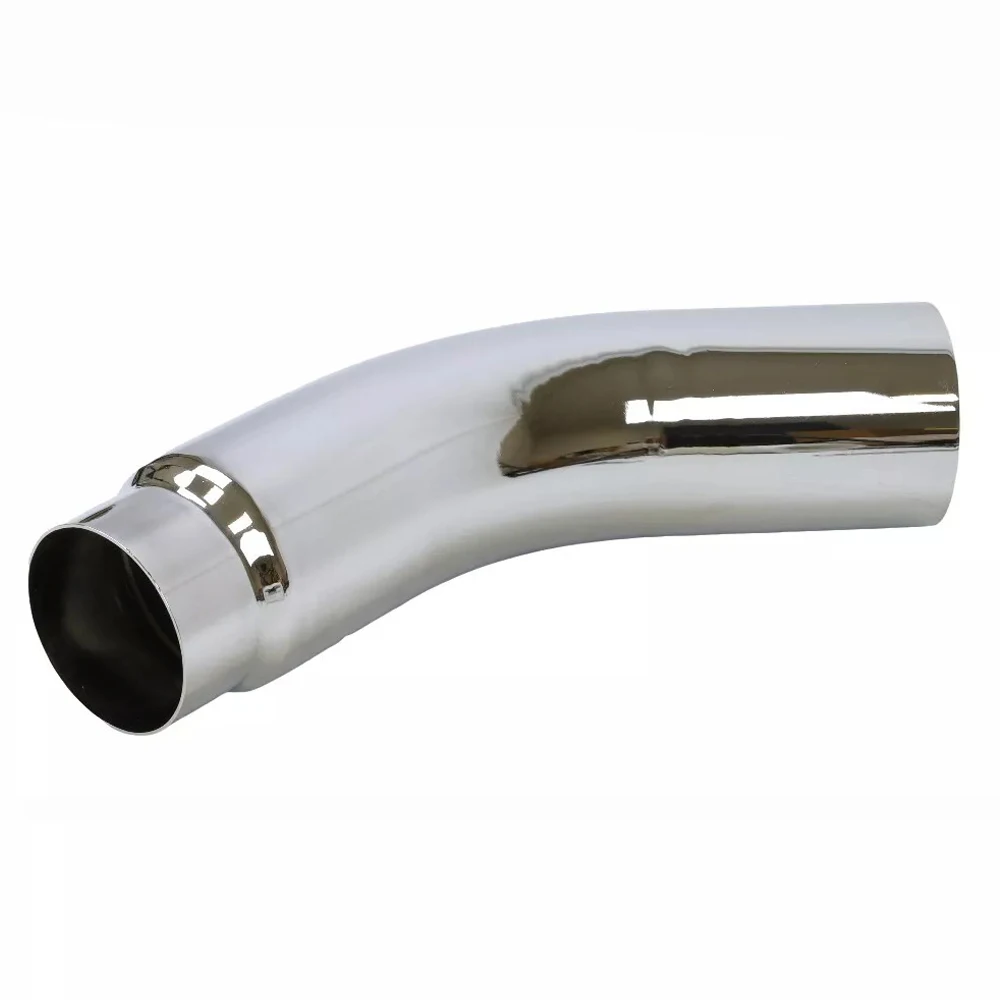 Custom Diesel 5-6 Mandrel Tube Bending 5 To 6 Inch Turndown Elbow Tip Polished Chrome Exhaust Elbow