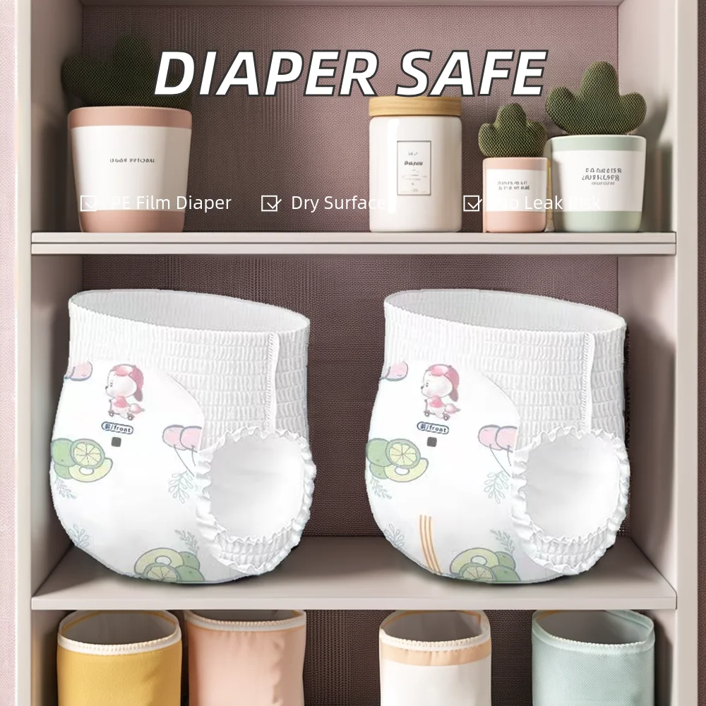 Детские подгузники лучшие продажи Одноразовые Высококачественные хлопчатобумажные нетканые ткани с принтом 3D-канал для предотвращения утечек MONTURSU